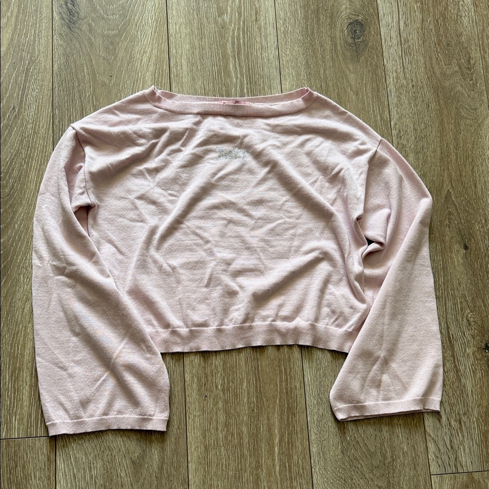Juicy Couture Light Pink Crop Top